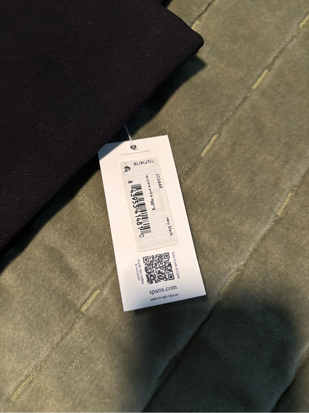 SPANX Black High-Rise Shaping Leggings
